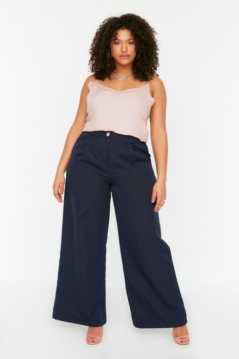 بنطلون نسائي لون كحلي