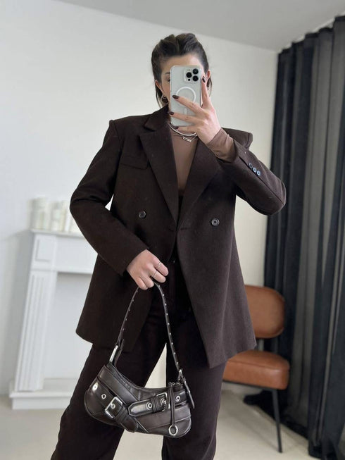 جكيت نسائي - بني