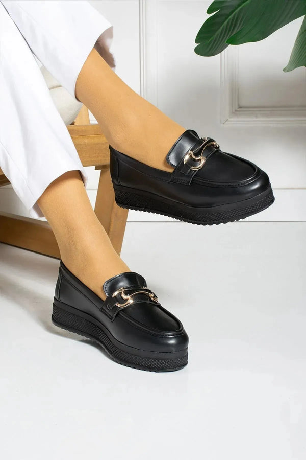 حذاء باليرينا لون أسود