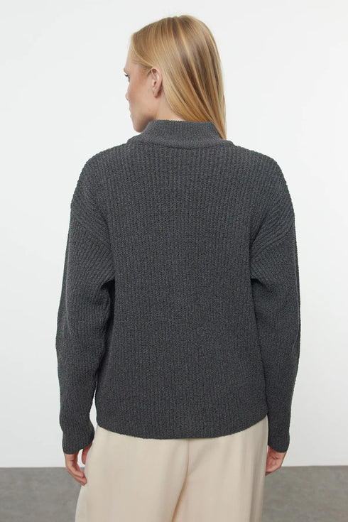  جرزة صوفية ناعمة - رمادي غامق