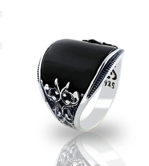 خاتم فضة رجالي