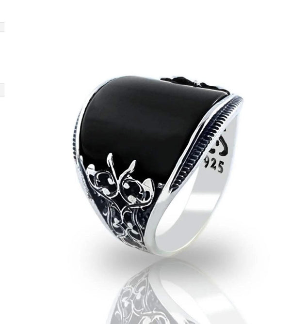 خاتم فضة رجالي