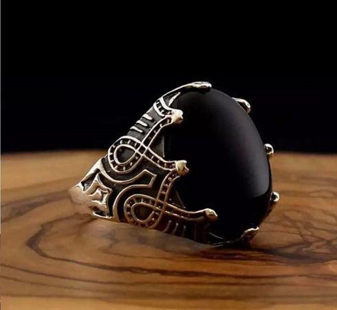 خاتم فضة رجالي