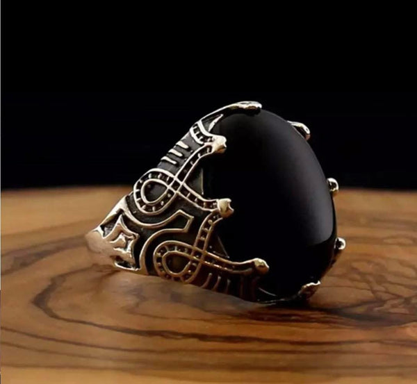 خاتم فضة رجالي