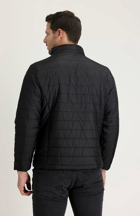 جاكيت رجالي وتربروف - أسود