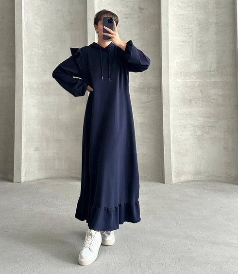 فستان سبور لون كحلي