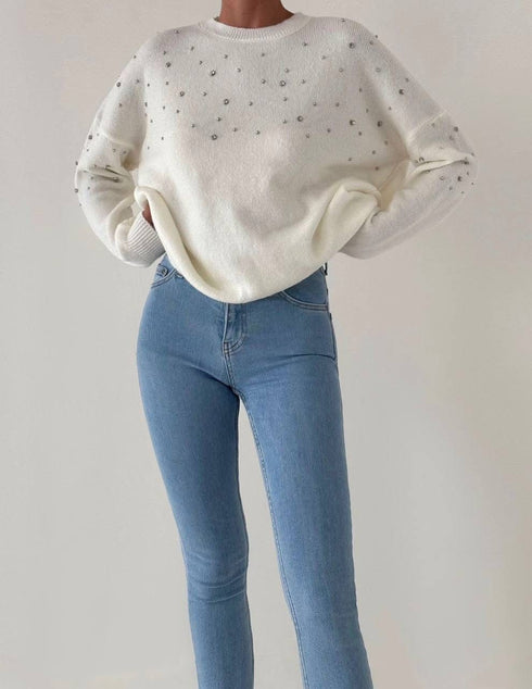 كنزة صوف - اوفوايت