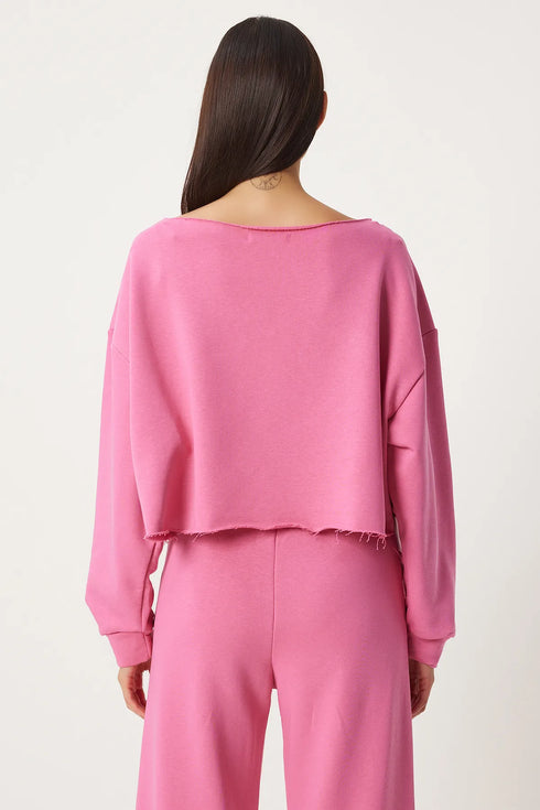 طقم بدلة رياضية لون فوشيا