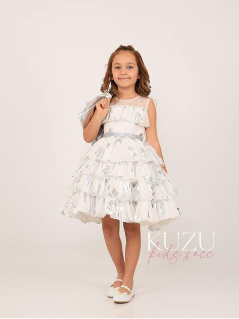 فستان بناتي مع جكيت