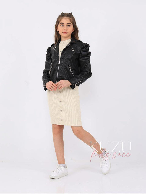 فستان بناتي مع جكيت