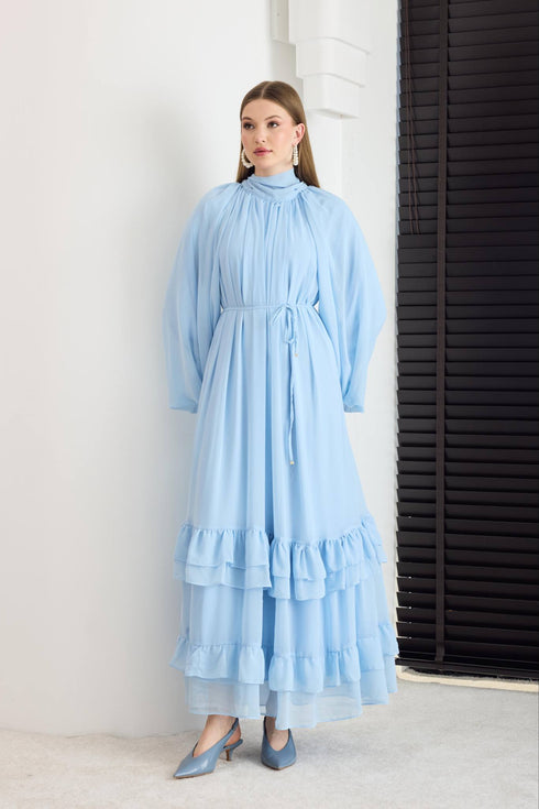 فستان شيفون - بيبي بلو