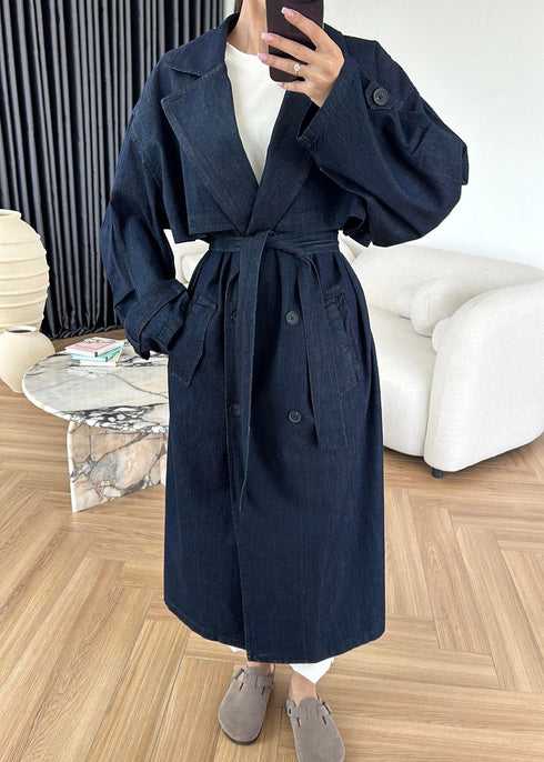 Premium Denim ترانشكوت كلاسيكي