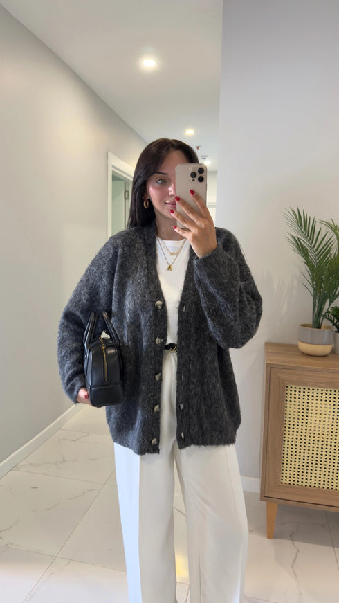 جرزة صوف ناعم - رمادي