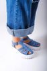 Adel Thick Sole Jeans Sandals