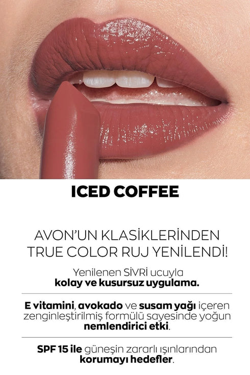 Avon Creamy Lipstick - Iced Coffee