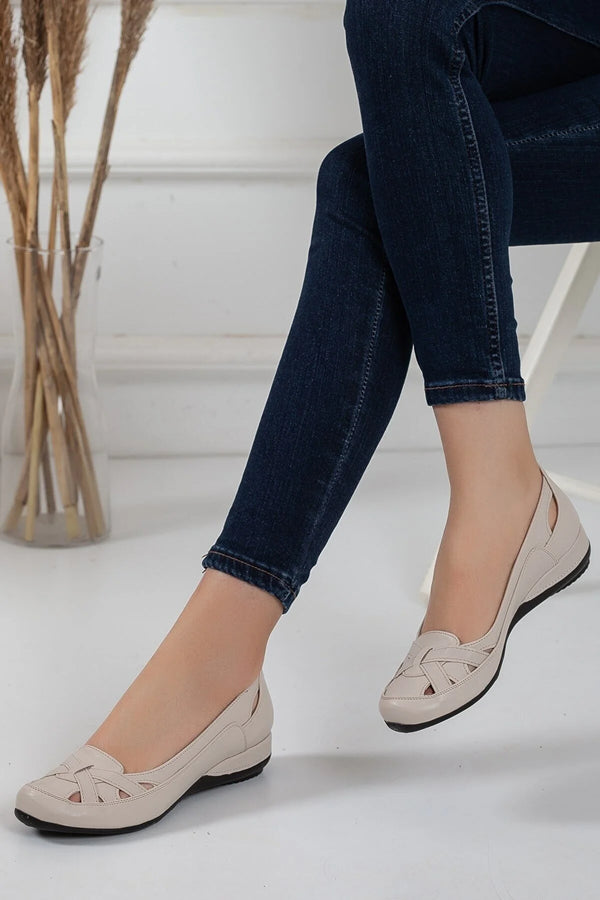 Beige Women's Casual Shoes