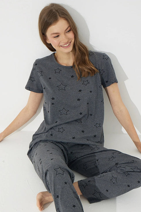 Short Sleeve Cotton Pajamas