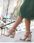 Beige heels Shoes