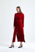 Claret Red Long Tunic Dress