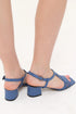 Alina Short Heel Sandals