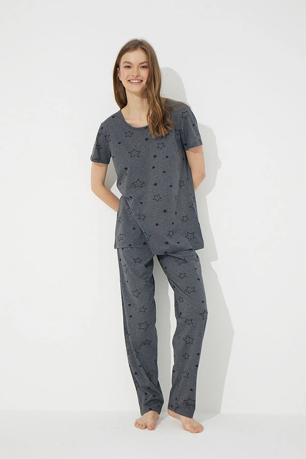 Short Sleeve Cotton Pajamas