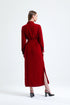 Claret Red Long Tunic Dress