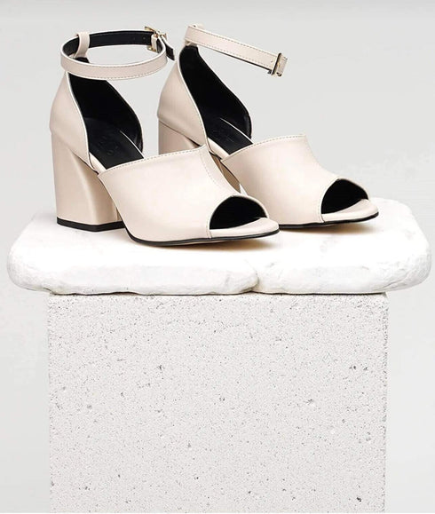 Beige heels Shoes