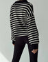 Knitwear Striped Sweater - Black