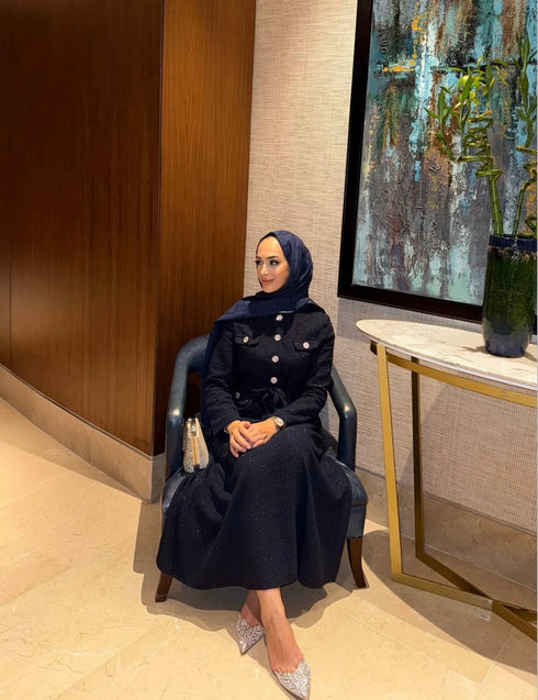 طقم خريفي قطعتين جكيت وتنورة