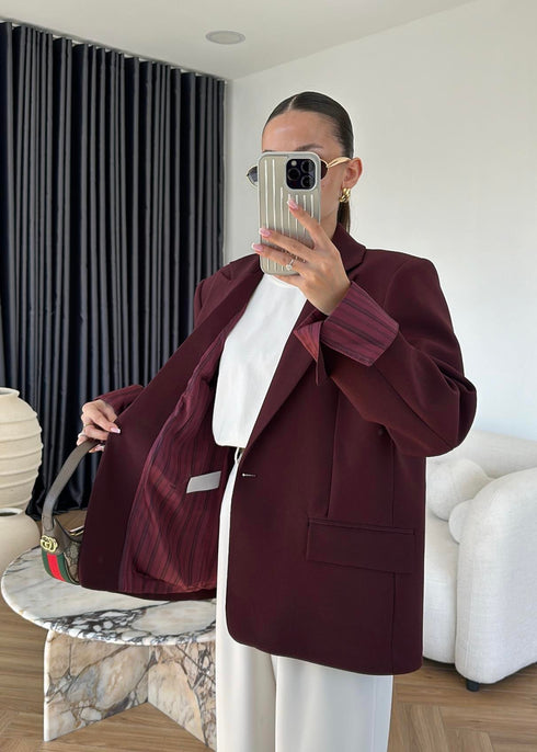 بليزر خريفي مبطّن – One Size