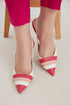 Pink & White Heels