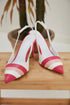 Pink & White Heels