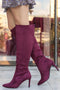 Bordo High Heels Boots