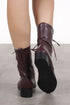 Bordo Lace-Up Boots