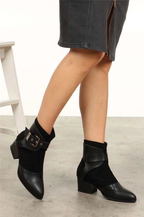 Black Suede Boots