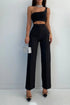 Black Wide Leg Trousers